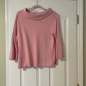 3/$25 Women’s size M Christopher & Banks pink sweater